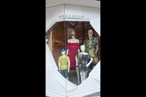 Days Department Store window mannequins WEB